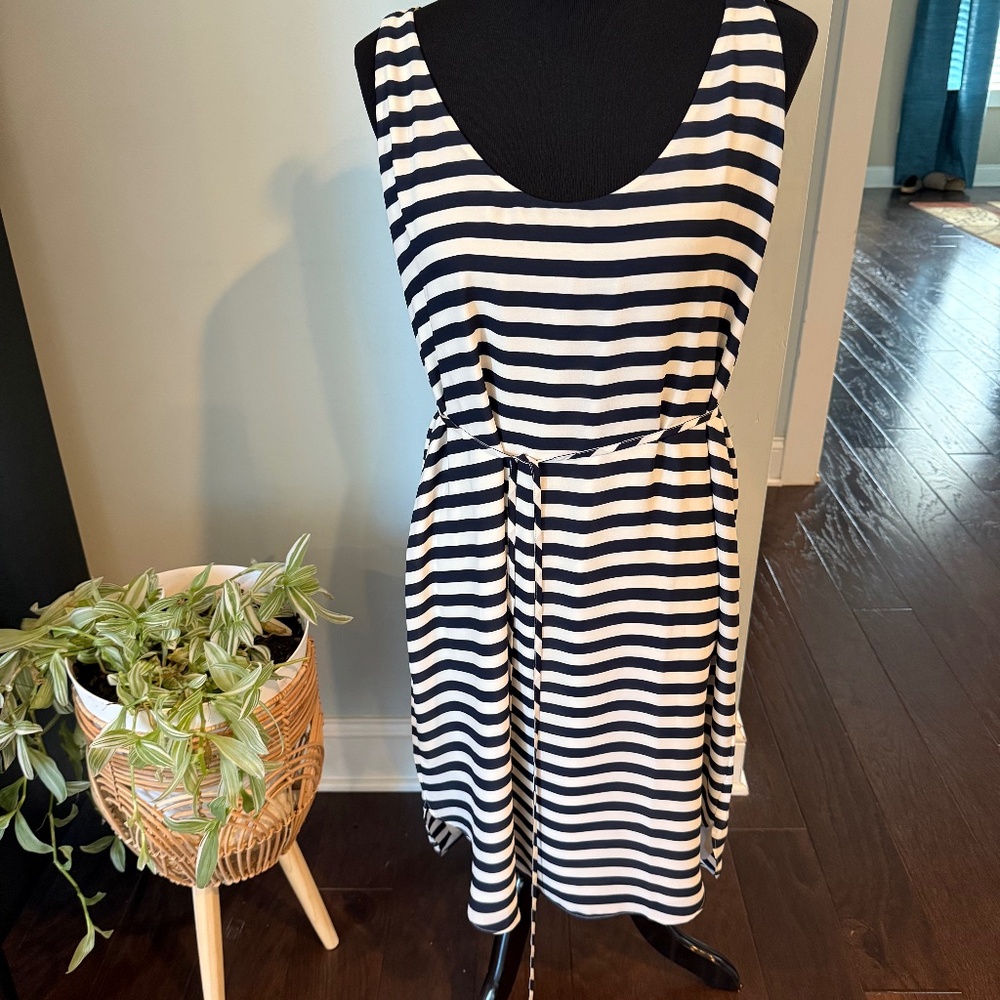 Loft Size Large Sleeveless Dress